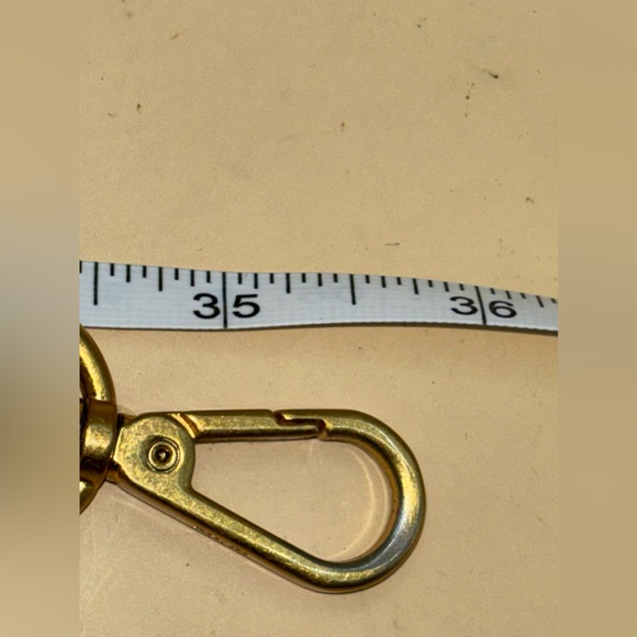 Dark gray/grey mcm Milla is bag strap leather - Picture 5 of 5